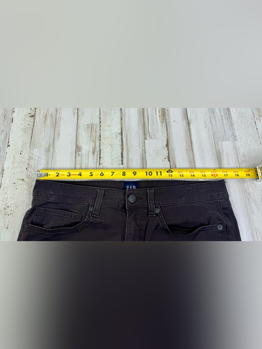Gap Mens Straight Leg Pants Khaki Brown 32x32 (33x30) Button Zip Close - Picture 6 of 11